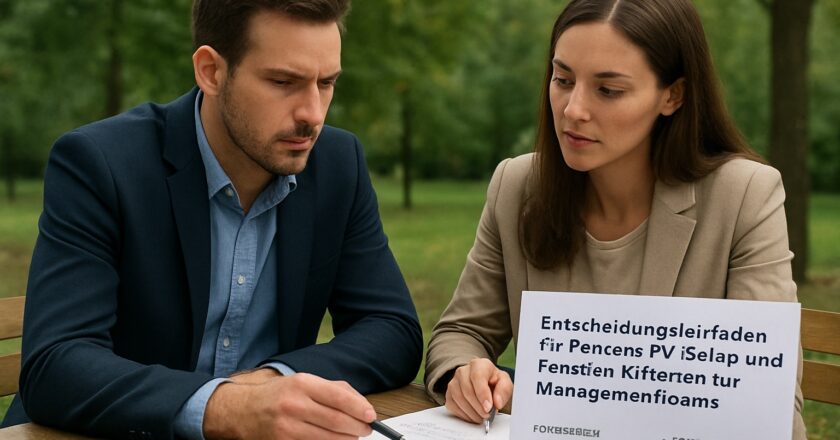 Entscheidungsleitfaden für Policen, PV-Setup und Fenster: Kriterien für Managementteams